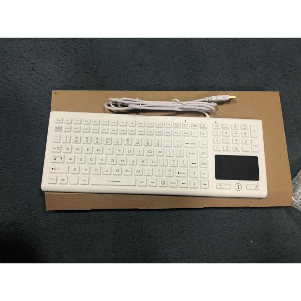 Клавиатура ROHS IP68 силикона ключей EN55022 122 медицинская делает водостойким