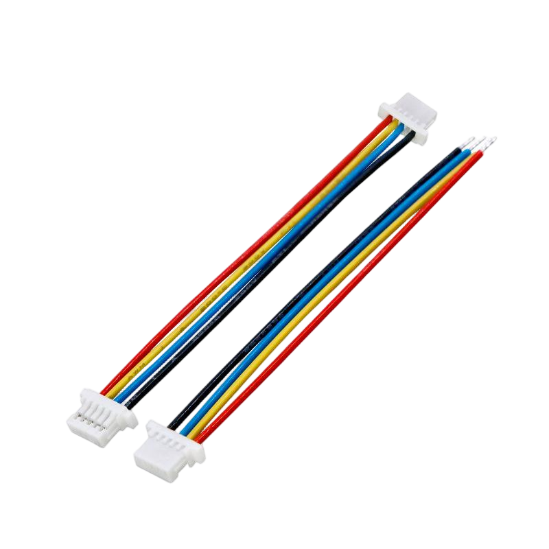 Flexible Custom Wire Harness | Custom Length and Colour ZH1.5mm 4Pin Connector Cable Assembly for Drones & RC Models | China Wiring Harness Factory