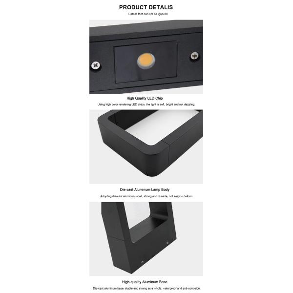 IP65 3000K Outdoor Waterproof LED Garden Lights Environmental Friendly