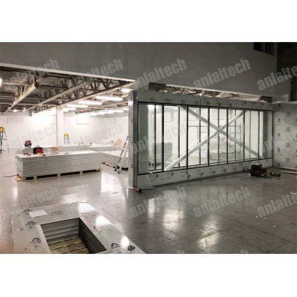 20x50ft 2200m3/H Prefabricated Clean Rooms Class 10000 Modular Anlaitech