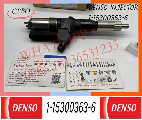 Diesel Injectors Assembly 095000-0345 1-15300363-6 1153003636 Fit for CX/EX GIGA 6TE1