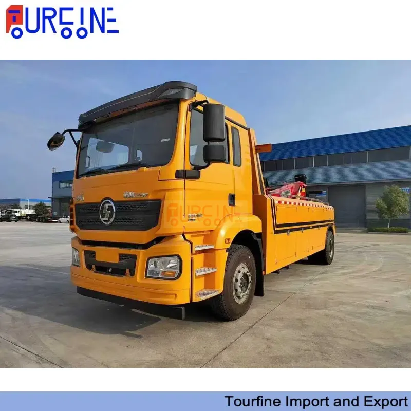 Heavy Duty 8X4 120Ton Shacman Recovery Tow Truck for Commercial Vehicle and Equipment Rescue