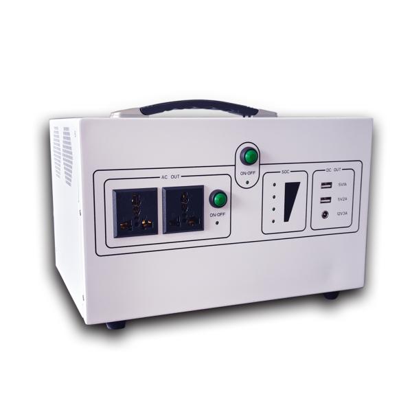 Compact Solar Energy Storage System Portable Power Station Rated Current 4.6A Dimension 300*205*180mm