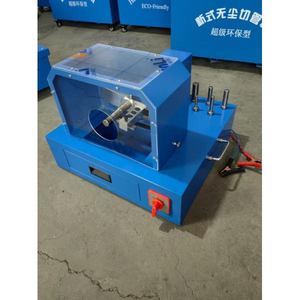 Electric 12v 1/4'' To 2'' Hose Size Hydraulic Hose Skiving Machine With Motor Power 0.4 Kw Hose Peeling Machine Car Loading