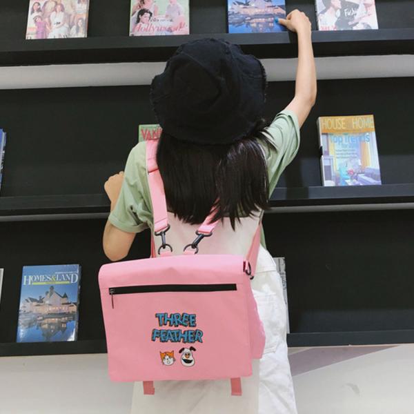 Korean version of Harajuku High School Students Joker Simple Backpack Bags Travel Backpack