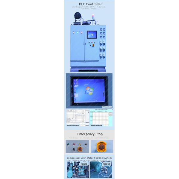 AC220V Freeze Dryer Industrial 50Kg Food Lyophilizer Senova Biotech