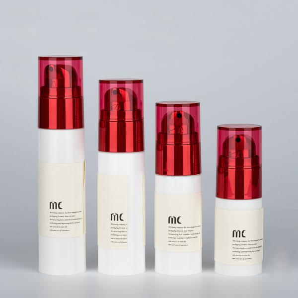 OEM ODM PP Material Airless Bottle Cosmetic Packing 20ml 30ml Volume (MC-214)
