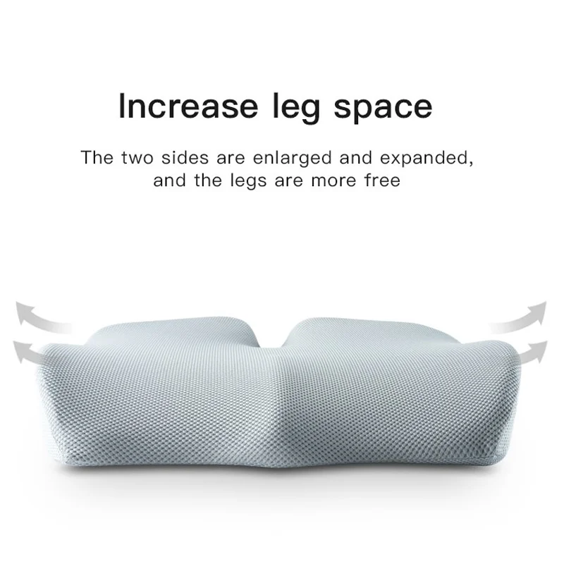 Customized Bravo Office Chair Seat Cushion for Non-Slip Sciatica and Tailbone Relief