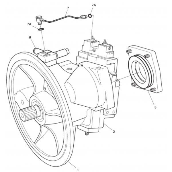 Belparts экскаватор главный насос SOLAR 175LC SOLAR 170LC гидравлический насос 401-00369 02063899 401-00033 2401-9223 Для Doosan