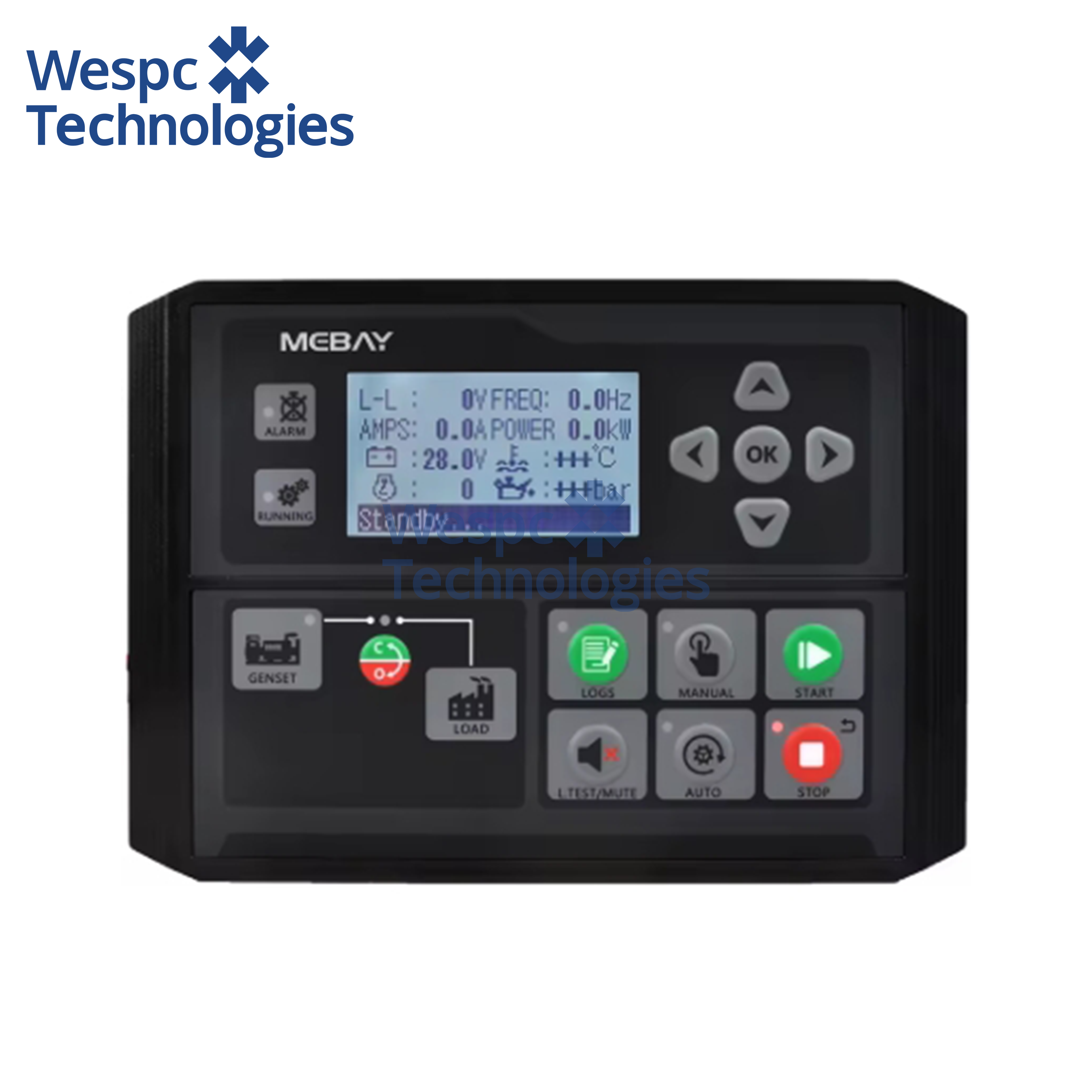 WESPC Original DC40DR MK4 Factory  Generator Controller Remote Control Module