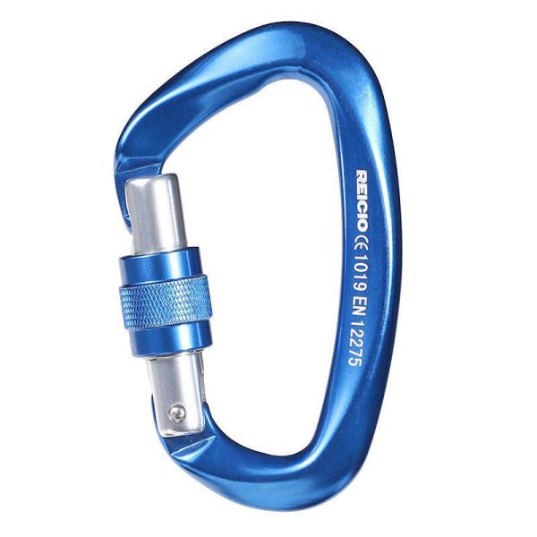 Gancho de carabinero de aluminio 25KN Capacidad de carga para equipos de escalada y gancho