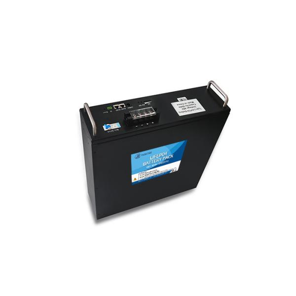 50Ah LiFePO4 Telecom Lithium Battery with IO Link High Safety for Base Station