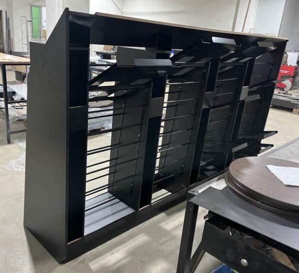 AT-0064 Modular Waterfall Display Rack Fixture Customizable Various Sizes Available