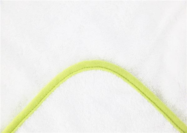 Woven Terry Hooded Baby Swaddle Blankets For Bath Towel Soft Feeling