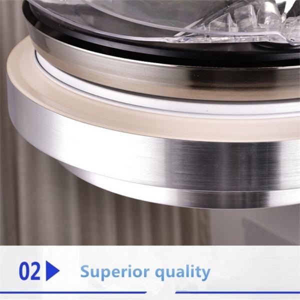 6000k 4000lm Crystal Flush Mount Ceiling Fan Neutral White