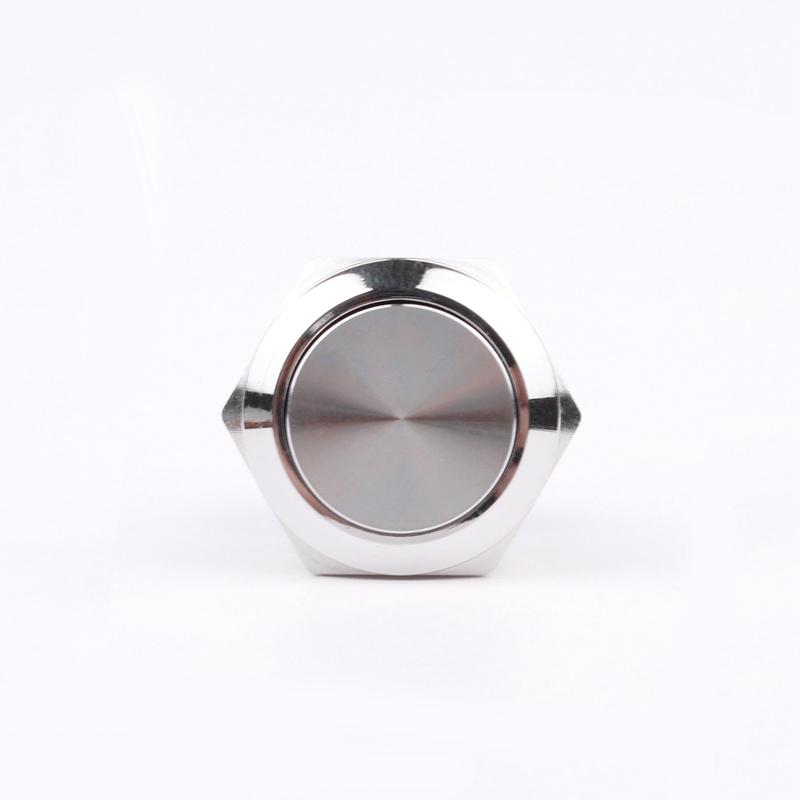 Self-Latching Stainless Steel Push Button Switch Waterproof IP66 IK09 22mm Max. Voltage 250v