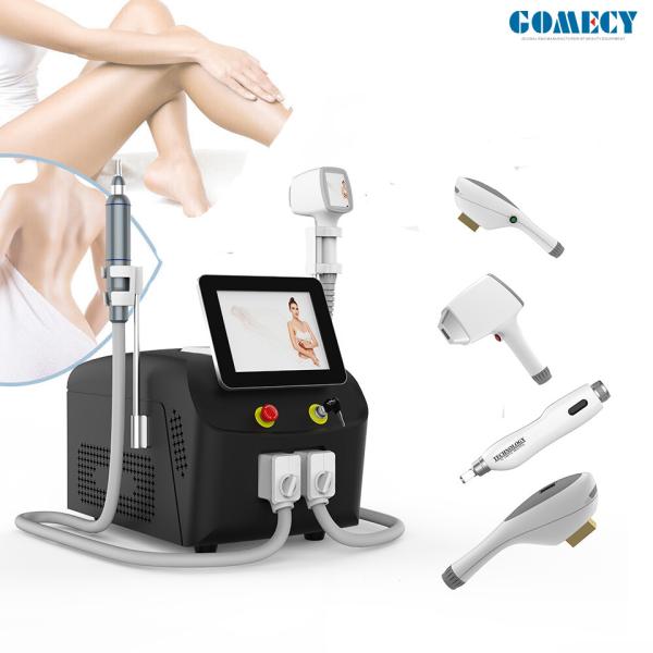 4 In1 808NM Hair Removal Diode Laser Tattoo Removal Q Switched Nd Yag Laser IPL 755 808 1064nm Machine