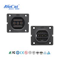 IP67 3+10 pin power signal stacking connector, quick lock electric bicycle battery connector