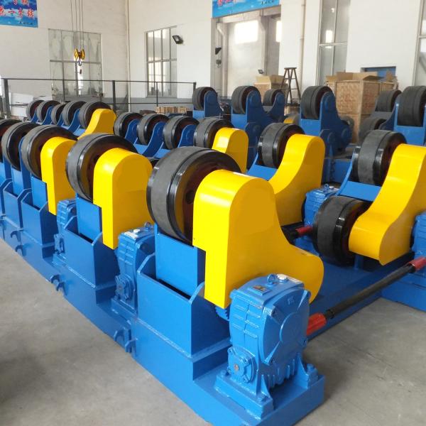 Pipe Turning Self Aligning Welding Rotator Roller Steel And Rubber Wheels