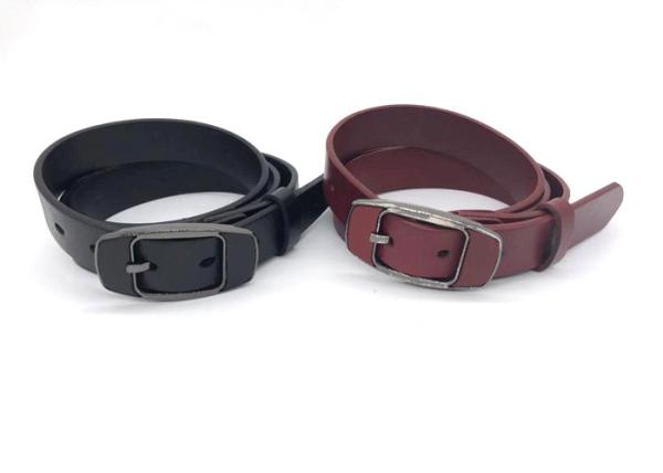 Alloy Pin Buckle 2.8cm Women's Fashion Leather Belts