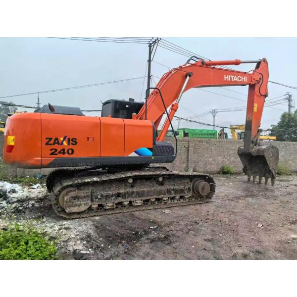 Original Brand Hitachi Zx240 Crawler Excavator 24 Ton Heavy Equipment Machine With 1m³ Bucket Capacity