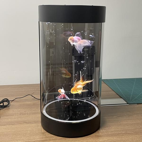 2025 21.5inch Naked Eye 360 Holographic Display , High Resolution Hologram Cylinder Equipment