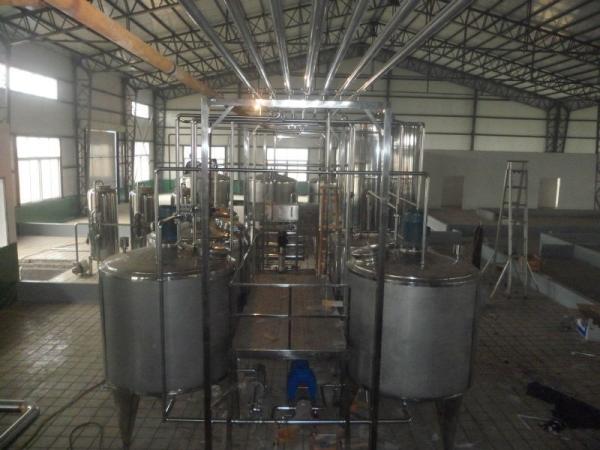 Advanced Milk Processing Equipment for Dairy Products End Product 3 Stirred Type Yogurt