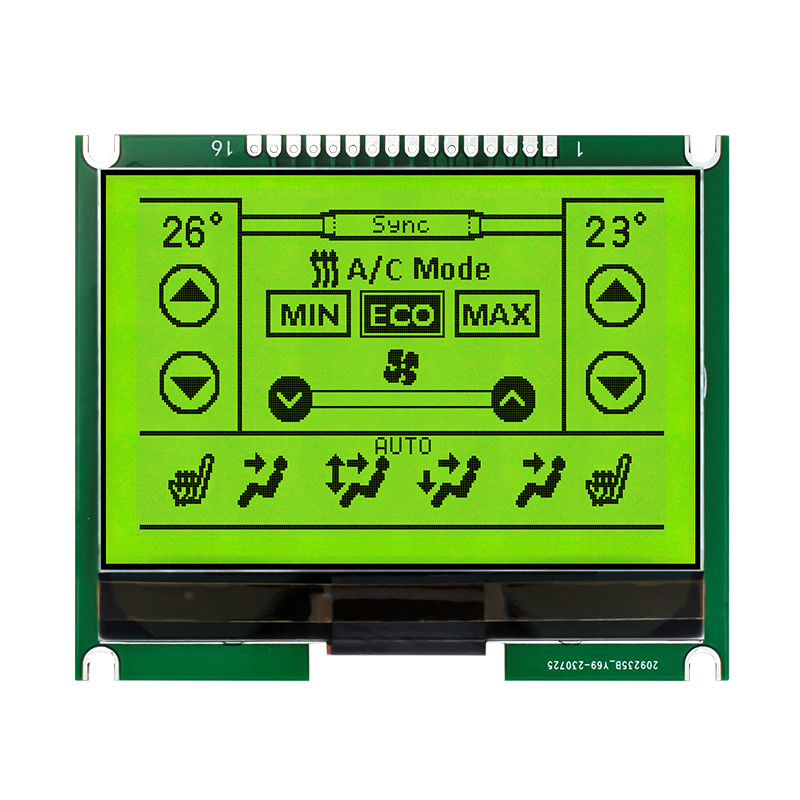 дисплей модуля FSTN 240X160 графический LCD положительный с белизной освещает ST7529 контржурным светом