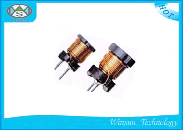 Shielded / Unshielded Common Mode Inductor , Black High Frequency Inductor For Laptop
