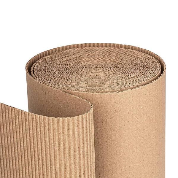 Customized Lightweight Corrugated Board Paper Brown Colour For Packaging
