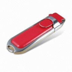 Memoria USB de cuero más caliente AT-030B