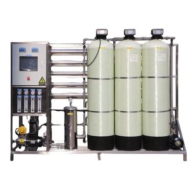 4TPH 5.5kW-380-415V 3xFRP réservoirs d'eau saumâtre usine d'osmose inverse