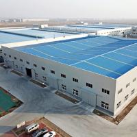 Almacén de estructura de acero personalizado, comercial moderno, para almacenamiento industrial, cobertizo, garaje