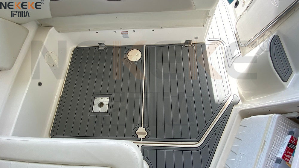 2006 Chaparral 280 Swim Platform Cockpit EVA Faux Teak Deck Flooring Marine Mat Pad
