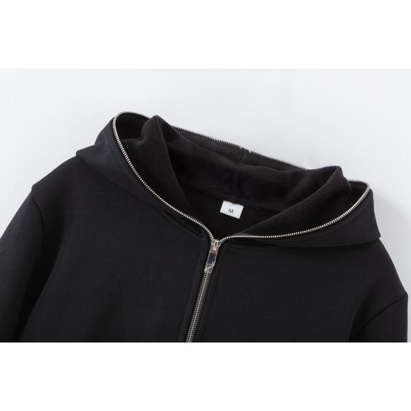 Knitted Fabric Type Full Zipper Men's Streetwear Tracksuit XMAMLON Custom Jackets Hoodies