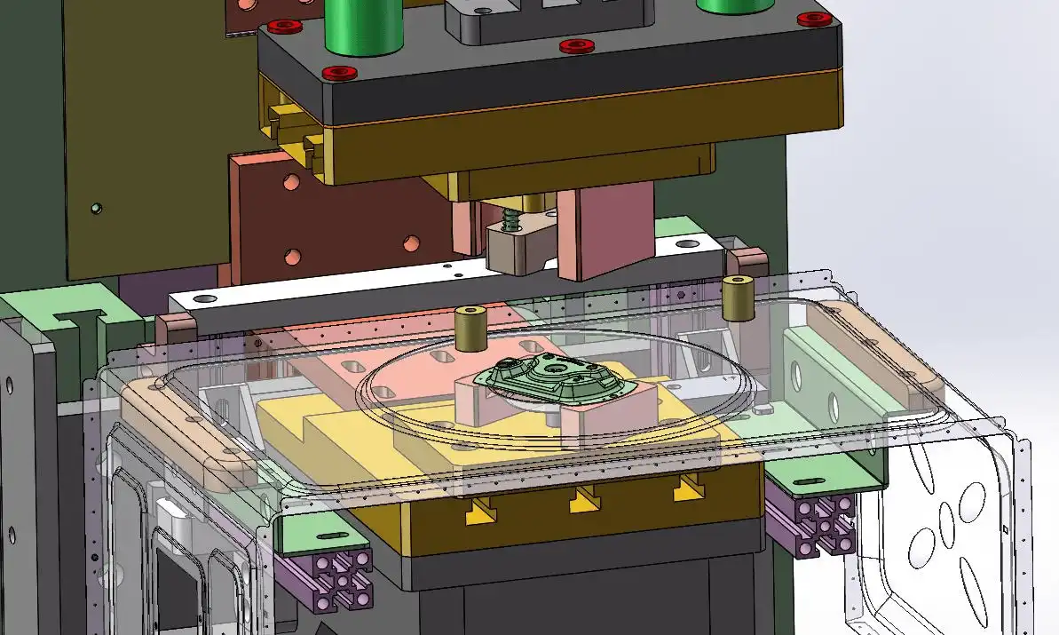 Máquina de soldadura automática de punto con estante de horno de acero inoxidable