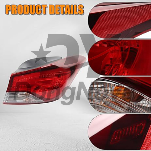 92401-3X230 92402-3X230 LEd taillights car taillights brake lights for hyundai  ELANTRA 2014-
