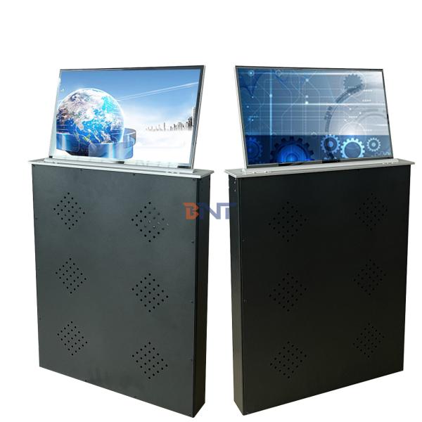 New Arrival 15.6 inch Motorized Monitor Lift 6mm Ultra narrow screen frame Lcd Lift for Paperless conference system