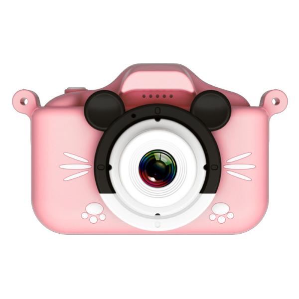 Selfie Enfants Résistant à l'eau Jouer à la caméra 1080P Cadeaux d'anniversaire de Noël 3.7V
