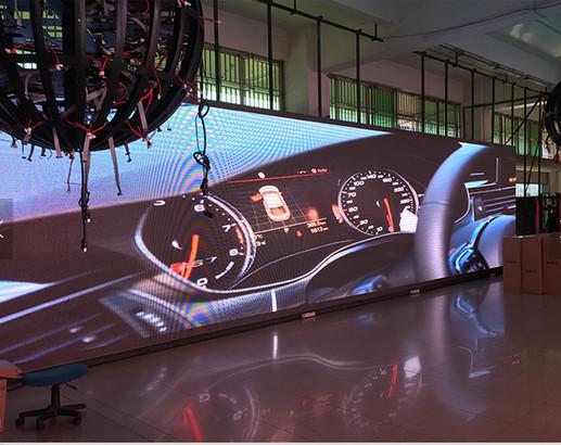 Transparent HD Indoor Advertising LED Display Wall 1000*500*80mm