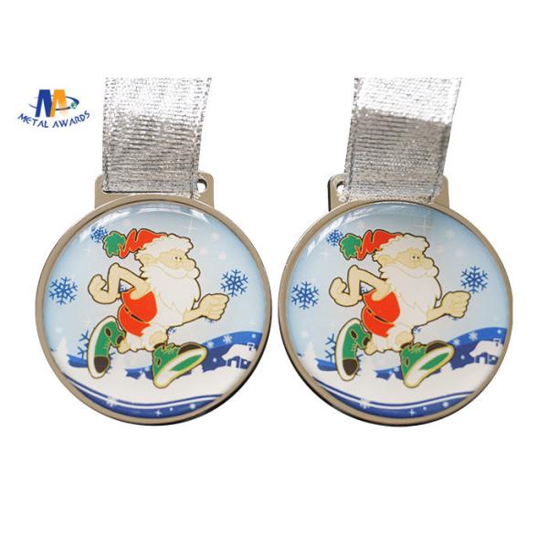 70*3MM Santa Claus Stock Medals For Christmas