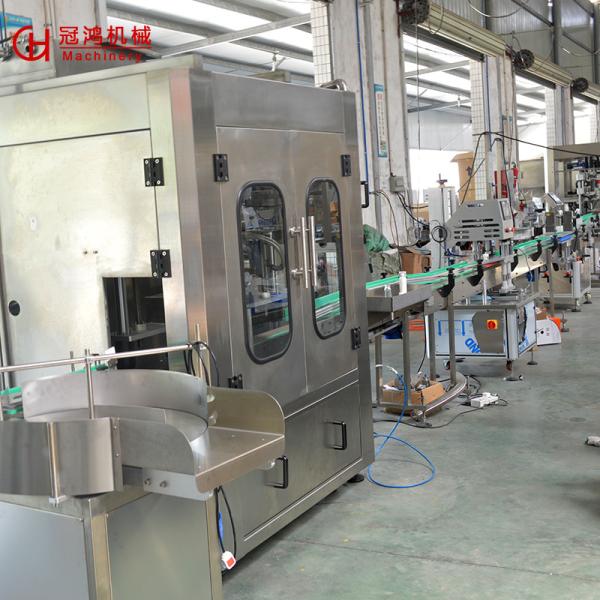 Máquina de fecho automático de cabeça única para garrafas de bebida