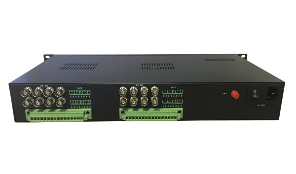 16 channels 3G-SDI Fiber Optic Extender over CWDM or DWDM or TDM