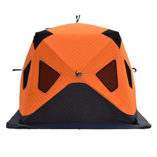 Thermal Insulated Waterproof Pop-Up Design Ice Fishing Tent and Sauna Tent for Outdoor Use