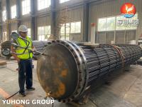Échangeur de chaleur de type TEMA à tête flottante AHS ASME VIII Division 1 Résistance à la corrosion