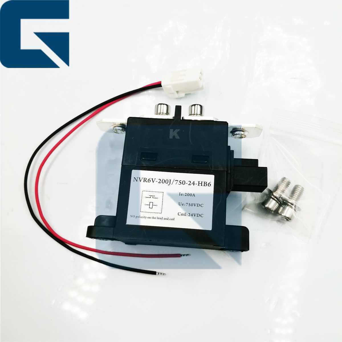 750-24-HB6 DC Relay Contactor for HFE18V-200 24V System Heavy Equipment Replacement Part