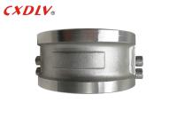 De clapet anti-retour le métal inoxydable/double plat d'acier au carbone a articulé le style DN50~DN600 de gaufrette