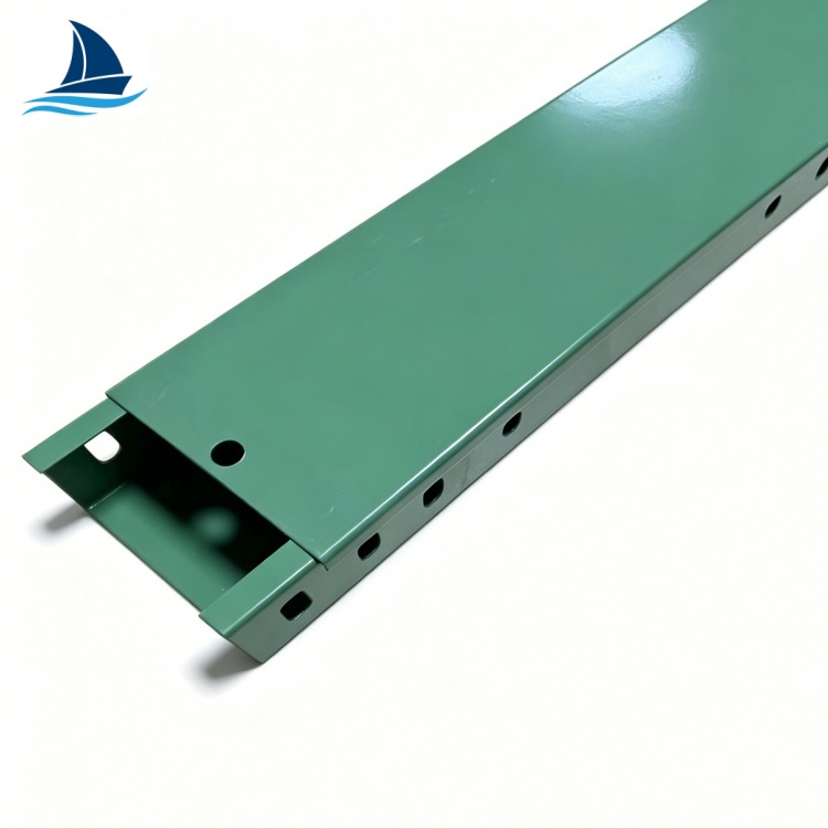Trough Type Cable Tray Spray Painted For Data Center Cable Support