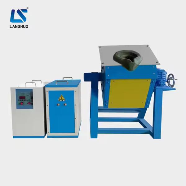 15kw Induction Furnaces for Industrial Use Medium Frequency for Gold Silver Copper Aluminum Tin Steel Melting and Forging