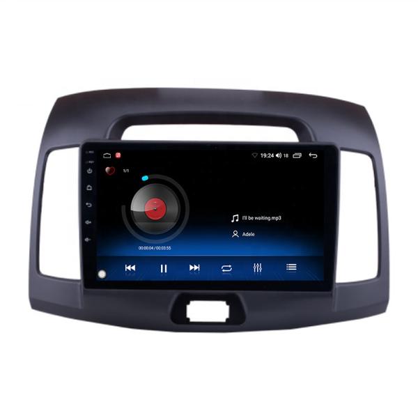 Double Din Nine Inch Android 10 Quad Core WIFI Touch Screen Multimedia For Hyundai Elantra 2007-2011 Car Radio
